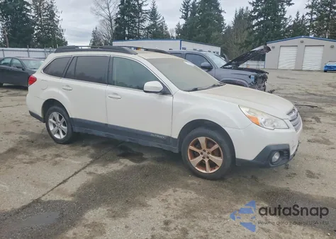 2013 Subaru Outback 2.5I Premium из США, поврежденный, VIN 4S4BRBGC5D3298216